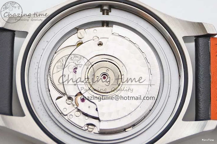 MIROTIME 0506 Vibrant Mark XVIII IW327001 SS M+F 1:1 Best Edition Black Dial on Black Leather Strap A 7055